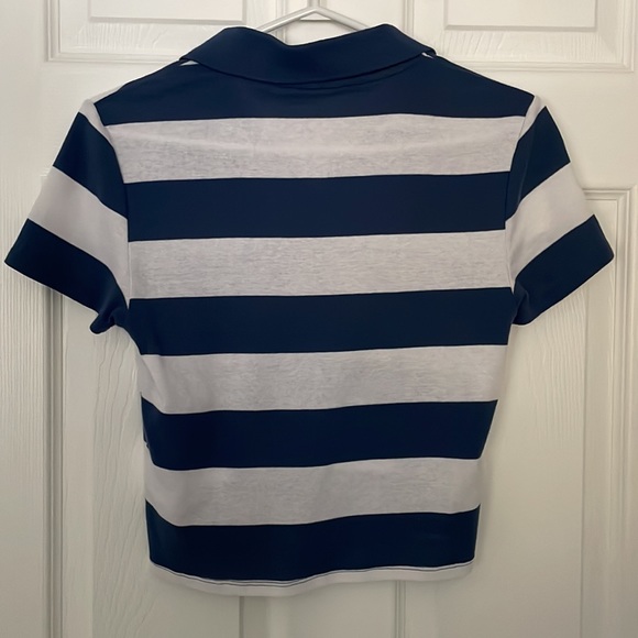 American Eagle cropped polo baby tee - Picture 3 of 4